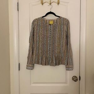 Maeve Floral Print Blouse